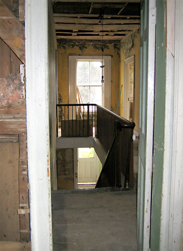 Upstairs hall before