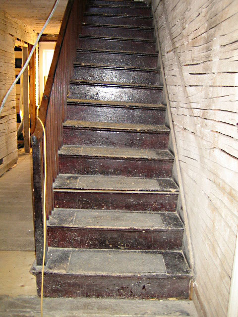 Stairs before